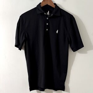 Johnny O Short Sleeve Black Polo Shirt Size S